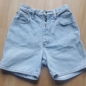 Zena Vintage Light Blue Denim Shorts Sz 7
